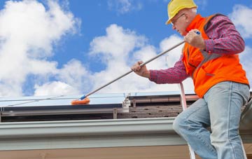 Knowlton soft wash roof cleaning